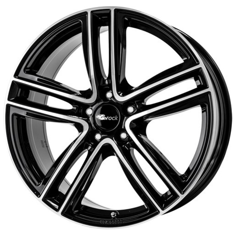 Janta aliaj RC-DESIGN RC27 7x18 5x105 ET38 SGVP - Schwarz Glanz Voll-Poliert