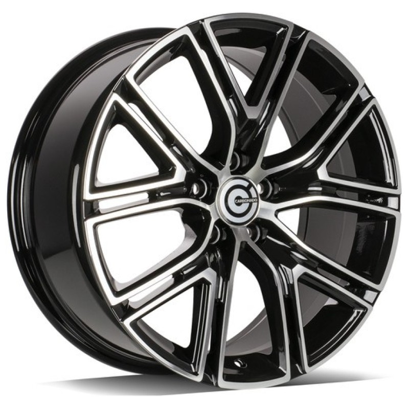 Janta aliaj Carbonado Hit 8.0x18 5x108 ET45 BFP - Black Front Polished