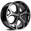 Janta aliaj Carbonado LASVEGAS 8x18 5x108 ET50 BFP - Black Front Polished