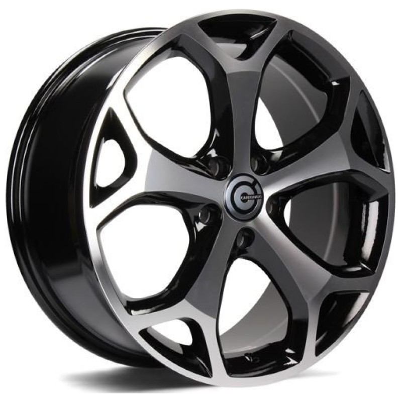Janta aliaj Carbonado LASVEGAS 8.0x18 5x108 ET50 BFP - Black Front Polished