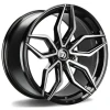 Janta aliaj seventy9 SCF-D 9.0x18 5x112 ET38 BFP - Black Front Polished