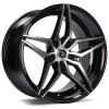 Janta aliaj seventy9 SV-A 8x18 5x112 ET35 BFP - Black Front Polished