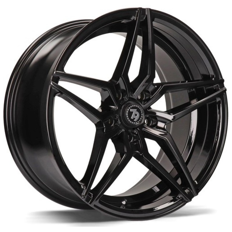 Janta aliaj seventy9 SV-A 8.0x18 5x112 ET45 BG - Black Glossy