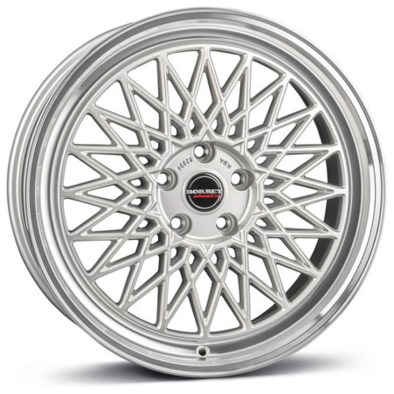 Janta aliaj Borbet B 8.0x18 5x112 ET30 SRP - Silver Rim Polished