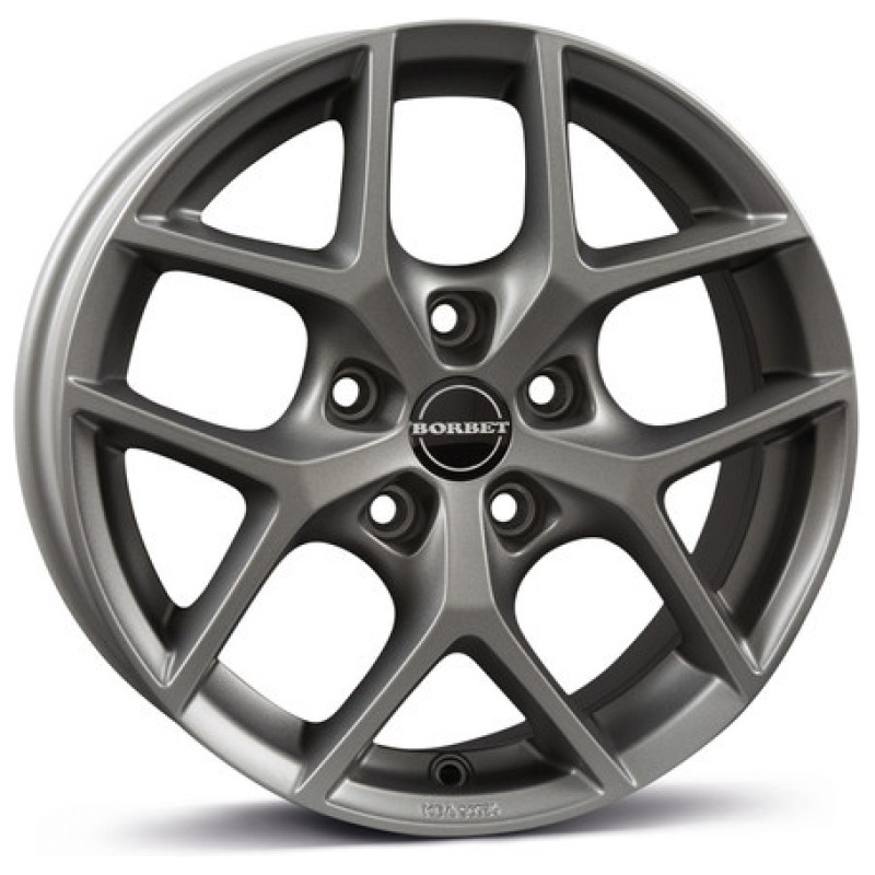 Janta aliaj Borbet Y 8.5x18 5x112 ET40 TM - Titan matt