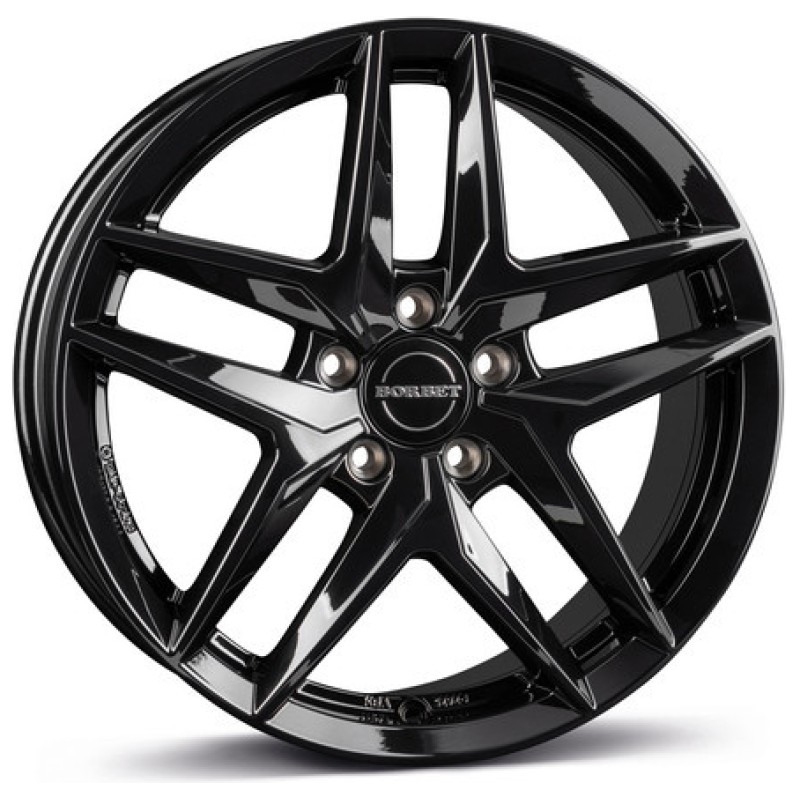 Janta aliaj Borbet Z 7.5x18 5x112 ET50 BG - Black Glossy