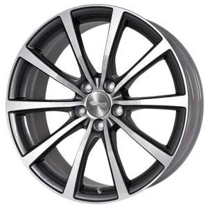 Janta aliaj Brock B32 7.5x18 5x112 ET49 HGVP - Himalaya-Grey Front-Poliert