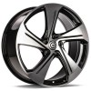 Janta aliaj Carbonado Aqua 8x18 5x112 ET45 BFP - Black Front Polished
