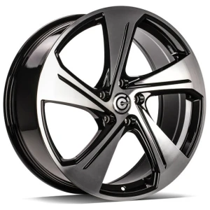 Janta aliaj Carbonado Aqua 8.0x18 5x112 ET45 BFP - Black Front Polished