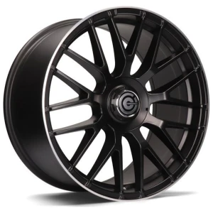 Janta aliaj Carbonado Dark 8.0x18 5x112 ET35 DMBLP - Deep Matt Black Lip Polished