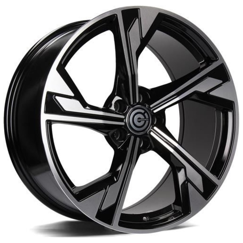 Janta aliaj Carbonado Future 8.0x18 5x112 ET35 BFP - Black Front Polished