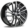 Janta aliaj Carbonado Game 8x18 5x112 ET35 BFP - Black Front Polished