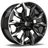 Janta aliaj Carbonado Grand 8.0x18 5x112 ET25 BFP - Black Front Polished