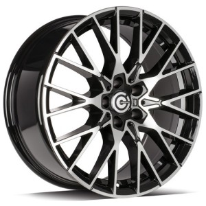 Janta aliaj Carbonado Illusion 8.0x18 5x112 ET30 BFP - Black Front Polished