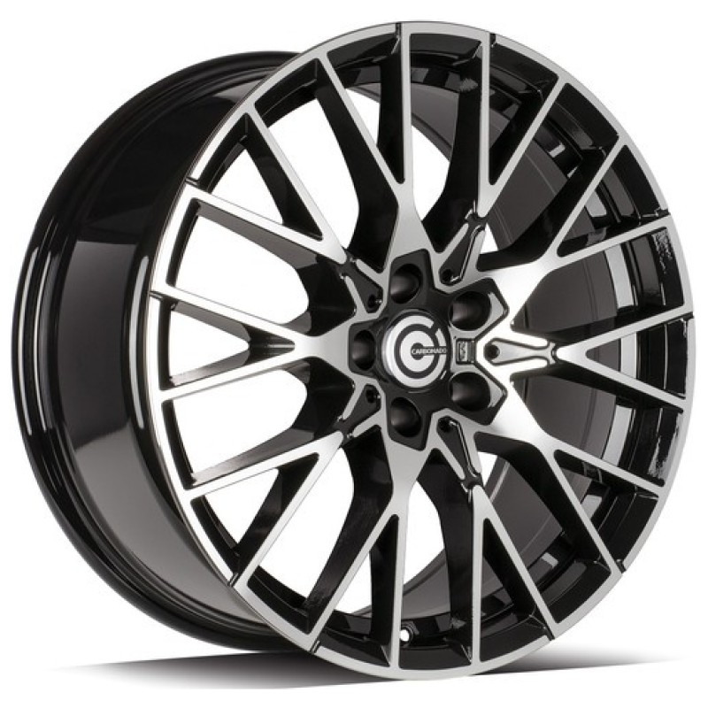 Janta aliaj Carbonado Illusion 8.0x18 5x112 ET30 BFP - Black Front Polished