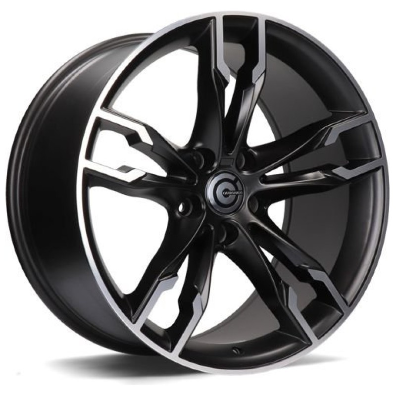 Janta aliaj Carbonado Inferno 8.5x18 5x112 ET30 MBFP - Matt Black Front Polished