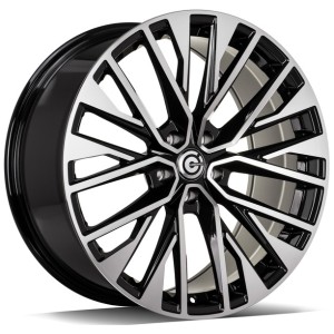 Janta aliaj Carbonado LOOP 8x18 5x112 ET45 BFP - Black Front Polished