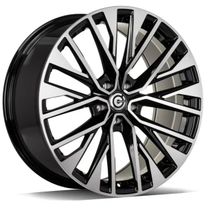 Janta aliaj Carbonado LOOP 8.0x18 5x112 ET45 BFP - Black Front Polished