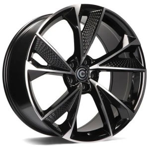 Janta aliaj Carbonado Luxury 8.0x18 5x112 ET35 BFP - Black Front Polished