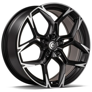 Janta aliaj Carbonado Monster 8.0x18 5x112 ET40 MBFP - Matt Black Front Polished