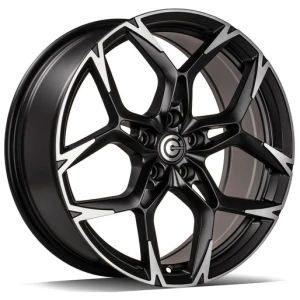 Janta aliaj Carbonado Monster 8.0x18 5x112 ET40 MBFP - Matt Black Front Polished