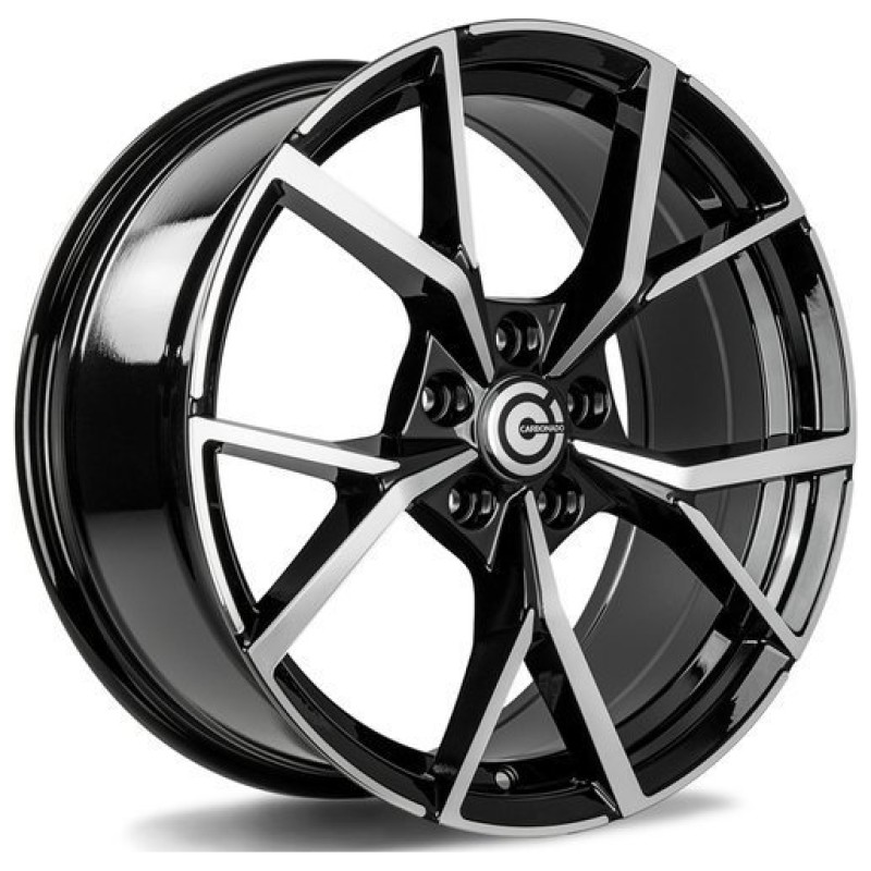 Janta aliaj Carbonado Predator 8.0x18 5x112 ET45 BFP - Black Front Polished