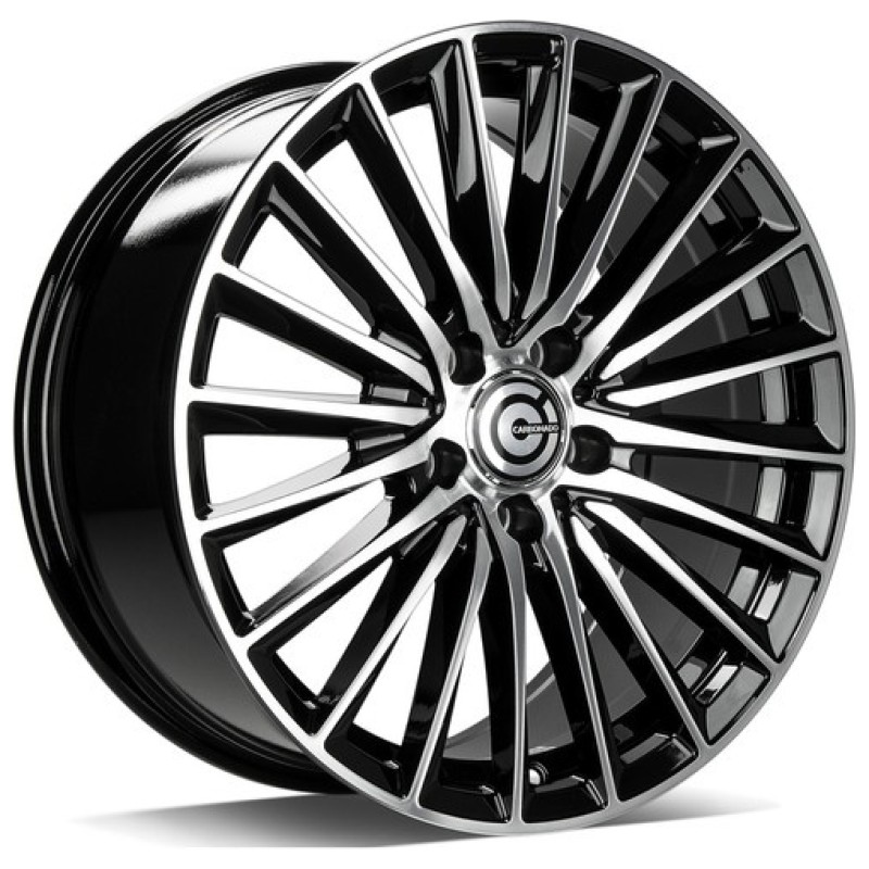Janta aliaj Carbonado Prestige 8.0x18 5x112 ET35 BFP - Black Front Polished