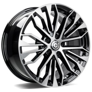 Janta aliaj Carbonado Reptile 8.0x18 5x112 ET35 BFP - Black Front Polished