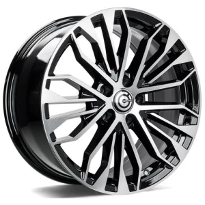 Janta aliaj Carbonado Reptile 8.0x18 5x112 ET35 BFP - Black Front Polished