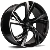 Janta aliaj Carbonado Rich 8.0x18 5x112 ET35 BFP - Black Front Polished