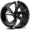 Janta aliaj Carbonado Rich 8x18 5x112 ET45 BFP - Black Front Polished