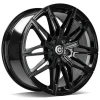 Janta aliaj Carbonado Rubin 8.0x18 5x112 ET30 BG - Black Glossy