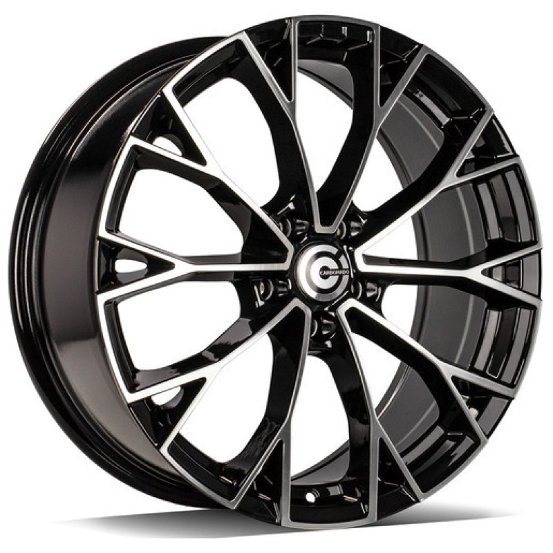 Janta aliaj Carbonado SECURITY 7.5x18 5x112 ET45 BFP - Black Front Polished