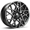Janta aliaj Carbonado Shield 8.0x18 5x112 ET30 BFP - Black Front Polished