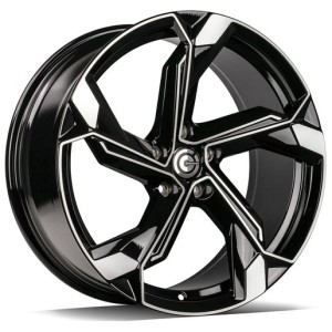 Janta aliaj Carbonado Superstar 8.0x18 5x112 ET35 BFP - Black Front Polished