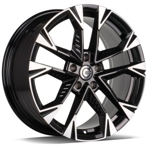 Janta aliaj Carbonado Trip 8x18 5x112 ET40 BFP - Black Front Polished