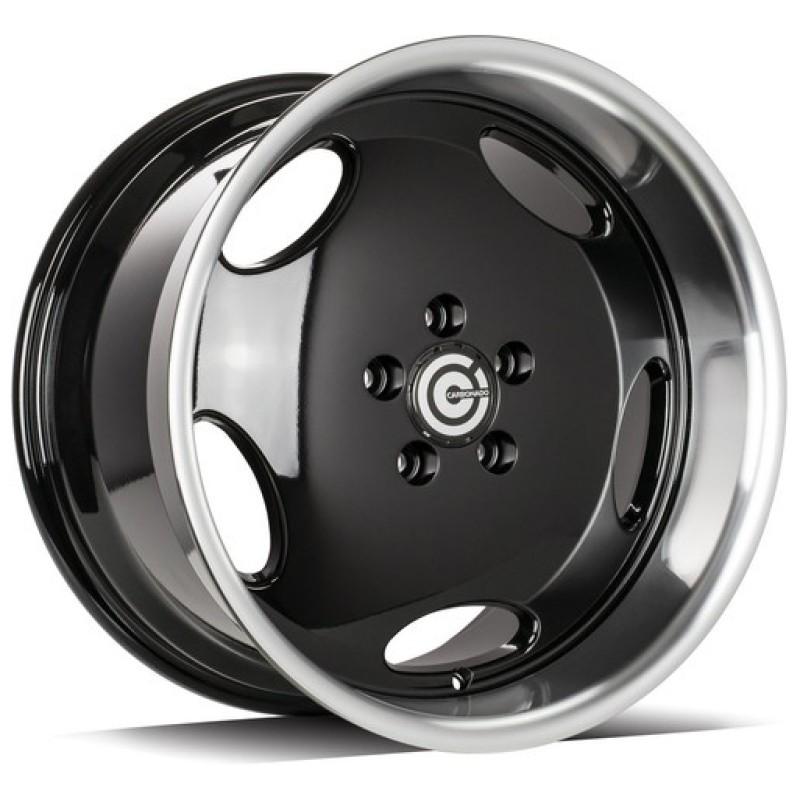 Janta aliaj Carbonado Vintage 8.5x18 5x112 ET35 BGLP - Black Glossy Lip Polished