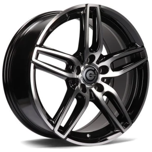 Janta aliaj Carbonado Way 8.0x18 5x112 ET45 BFP - Black Front Polished