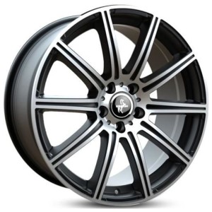 Janta aliaj Keskin Tuning KT16 8x18 5x112 ET45 BFP - Black Front Polish