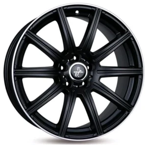 Janta aliaj Keskin Tuning KT16 8.0x18 5x112 ET30 MBLP - Matt Black Lip Polish