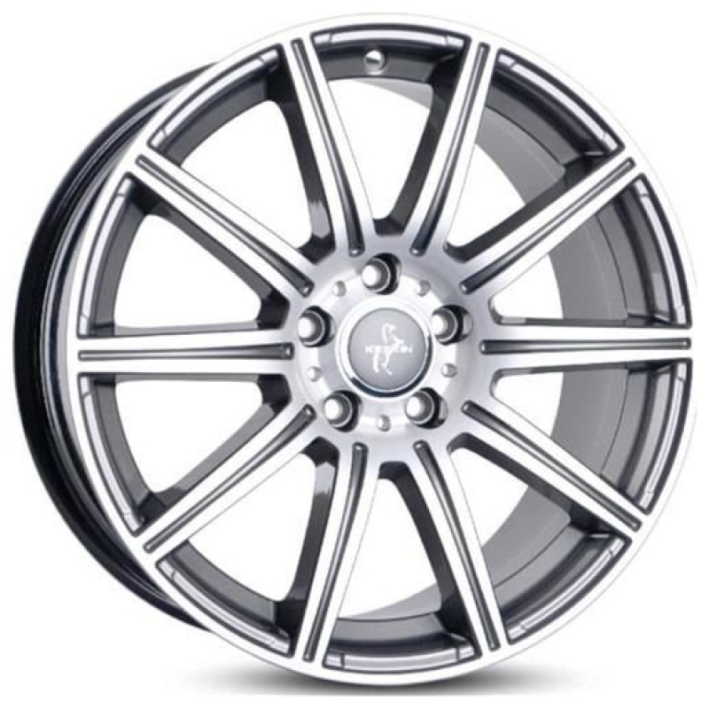 Janta aliaj Keskin Tuning KT16 8.0x18 5x112 ET45 PFP - Palladium front polish