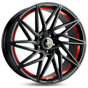 Janta aliaj Keskin Tuning KT20 8.0x18 5x112 ET30 BPRI - Black Painted Red Inside