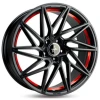 Janta aliaj Keskin Tuning KT20 8.0x18 5x112 ET45 BPRI - Black Painted Red Inside