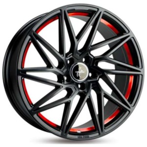 Janta aliaj Keskin Tuning KT20 8.0x18 5x112 ET45 BPRI - Black Painted Red Inside