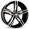 Janta aliaj MAM Leichtmetallräder A1 8.0x18 5x112 ET44 BFP - Black Front Polished