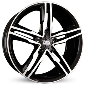 Janta aliaj MAM Leichtmetallräder A1 8.0x18 5x112 ET44 BFP - Black Front Polished