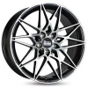 Janta aliaj MAM Leichtmetallräder B2 8.0x18 5x112 ET30 BFP - Black Front Polish
