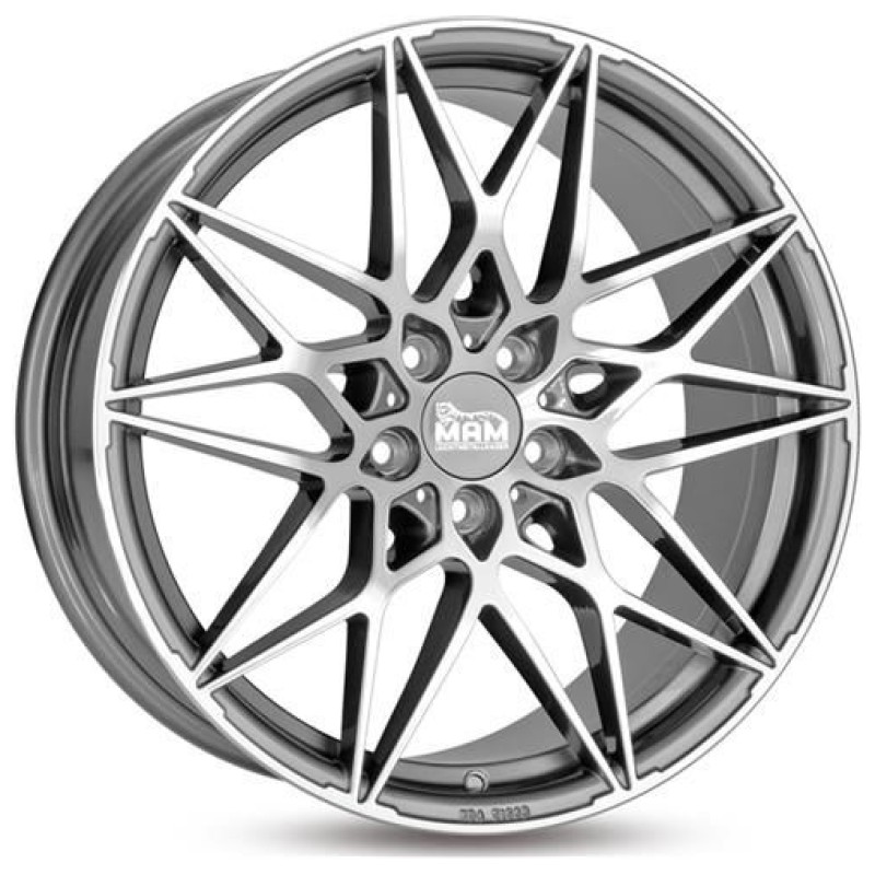 Janta aliaj MAM Leichtmetallräder B2 8.0x18 5x112 ET30 PFP - Palladium front polish