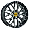 Janta aliaj MAM Leichtmetallräder RS4 8.0x18 5x112 ET30 BFP - Black Front Polish