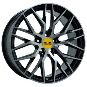 Janta aliaj MAM Leichtmetallräder RS4 8.0x18 5x112 ET30 BFP - Black Front Polish